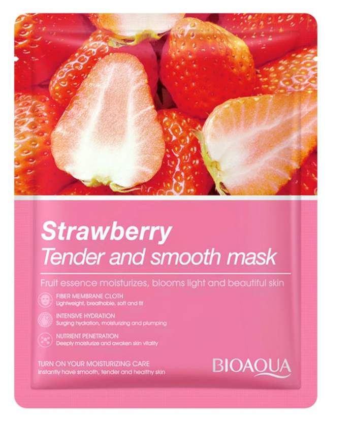 Bioaqua Strawberry Brightening Sheet Mask Bioaqua Strawberry Brightening Sheet Mask